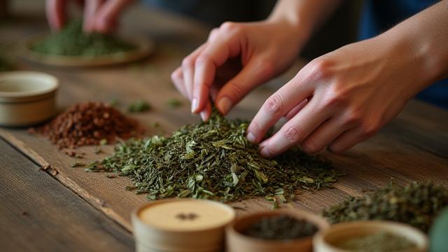Tea blending workshop